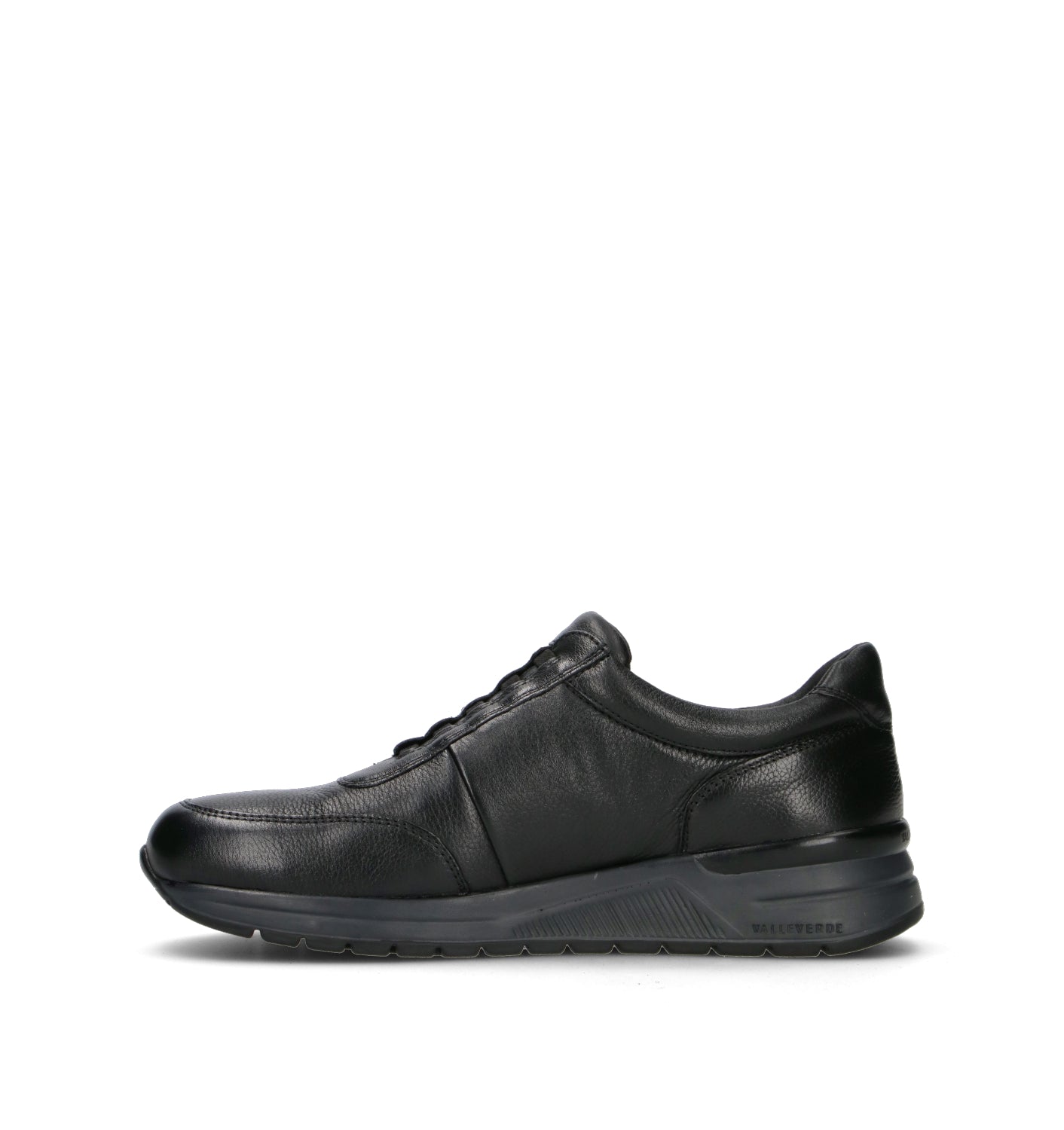 VALLEVERDE Sneakers uomo nera in pelle