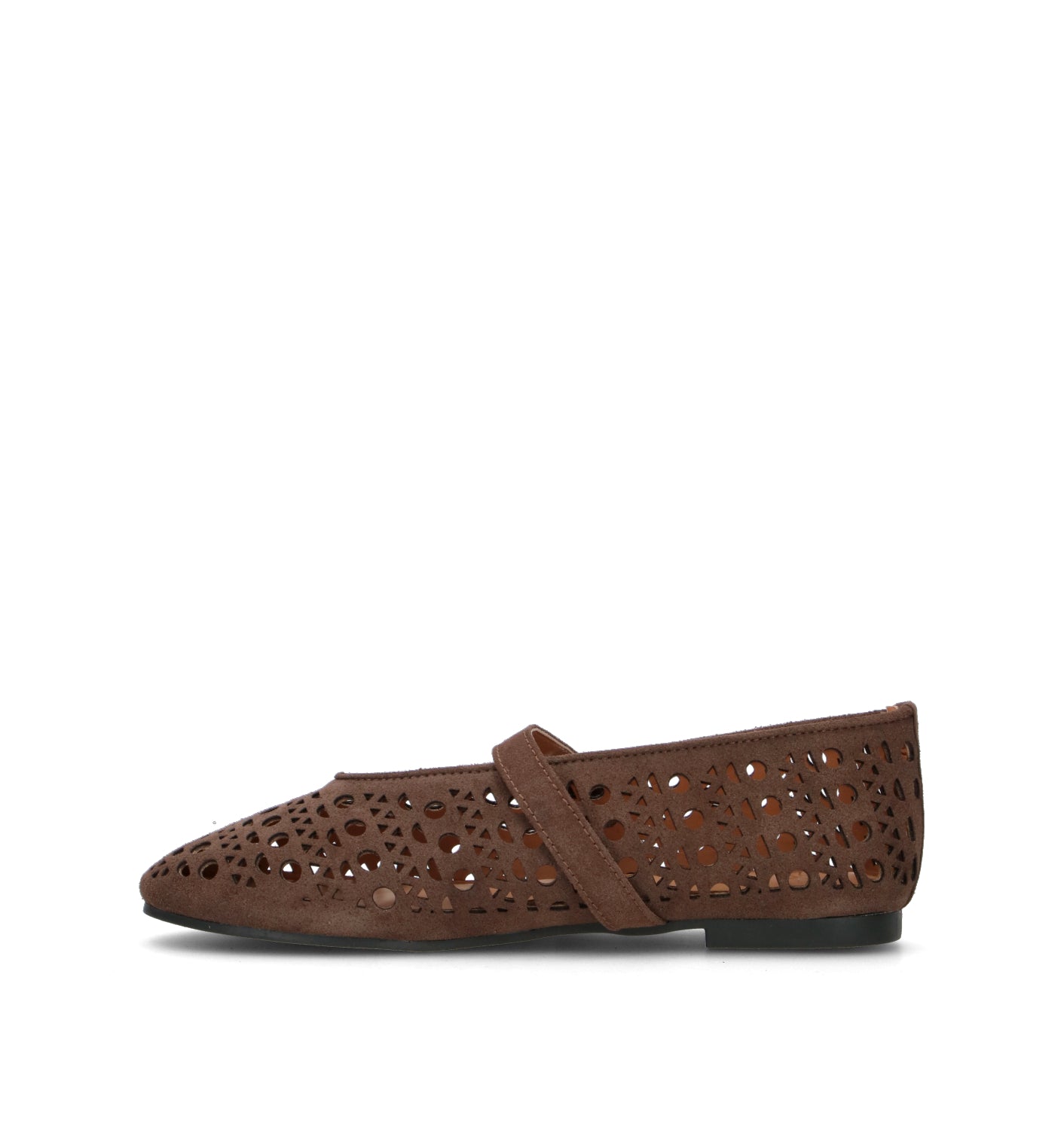 EXE Ballerina donna marrone in suede
