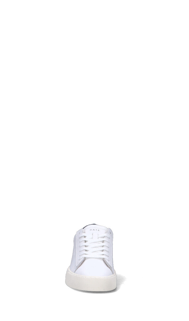 D.A.T.E. Sneaker donna bianca/nera in pelle