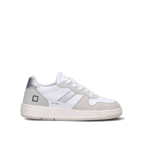 D.A.T.E. - COURT 2.0 Sneaker donna bianca in pelle