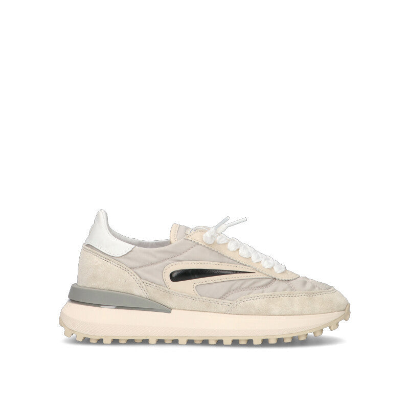 D.A.T.E. ATHLETA NYLON Sneaker donna grigia chiara