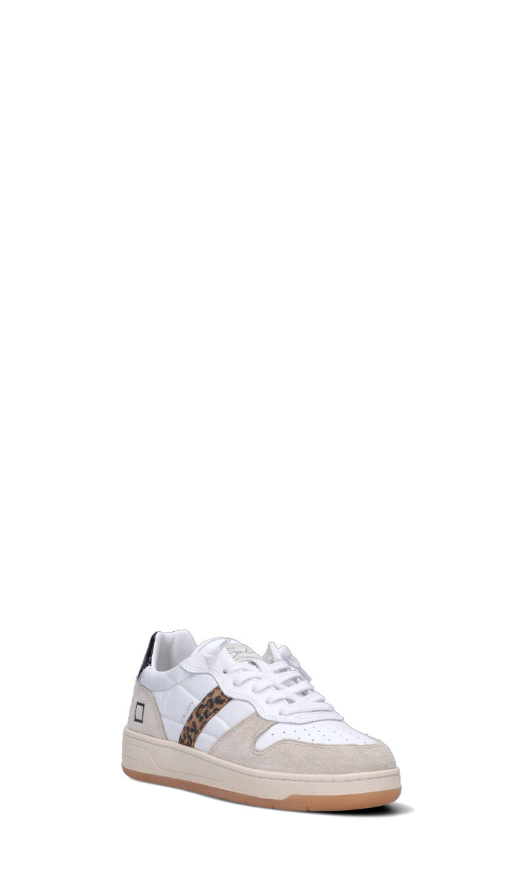 D.A.T.E. COURT SHINY Sneaker donna bianca/nera