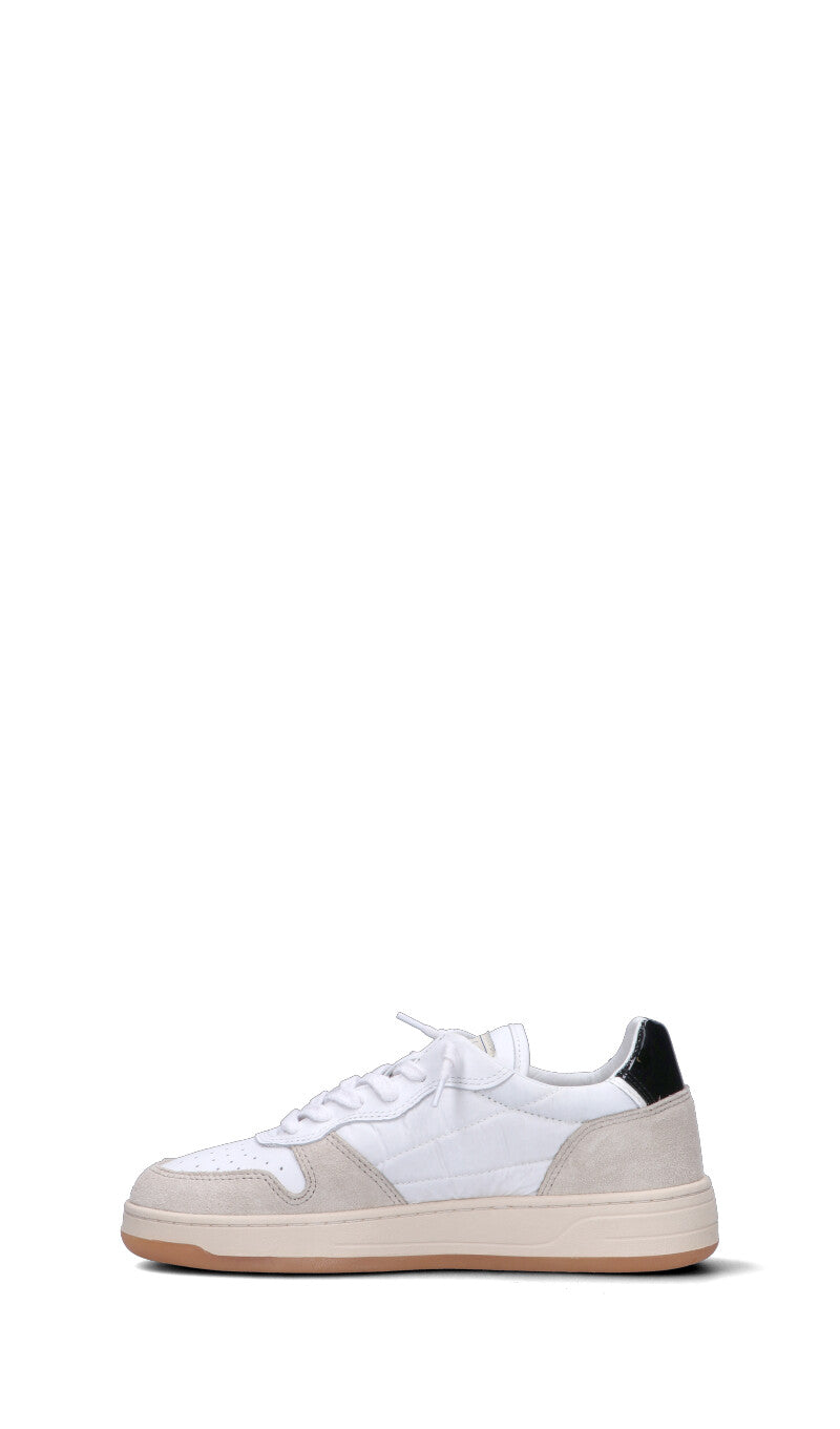 D.A.T.E. COURT SHINY Sneaker donna bianca/nera