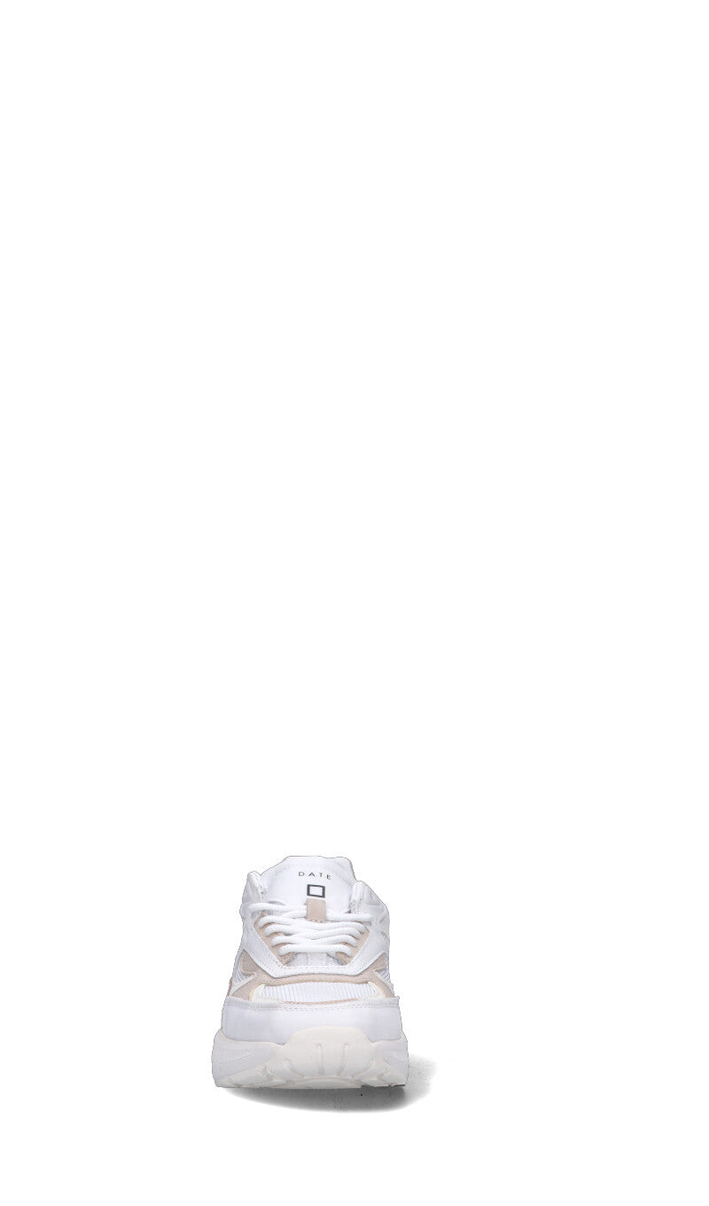 D.A.T.E. FUGA Sneaker donna bianca/beige