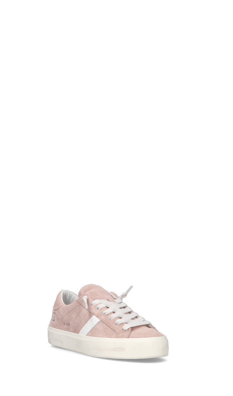 D.A.T.E. HILL LOW SUEDE Sneaker donna rosa in suede
