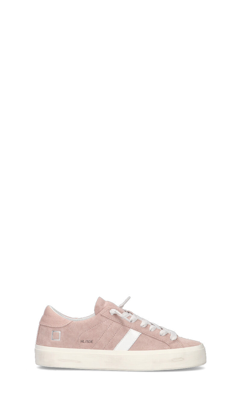 D.A.T.E. HILL LOW SUEDE Sneaker donna rosa in suede