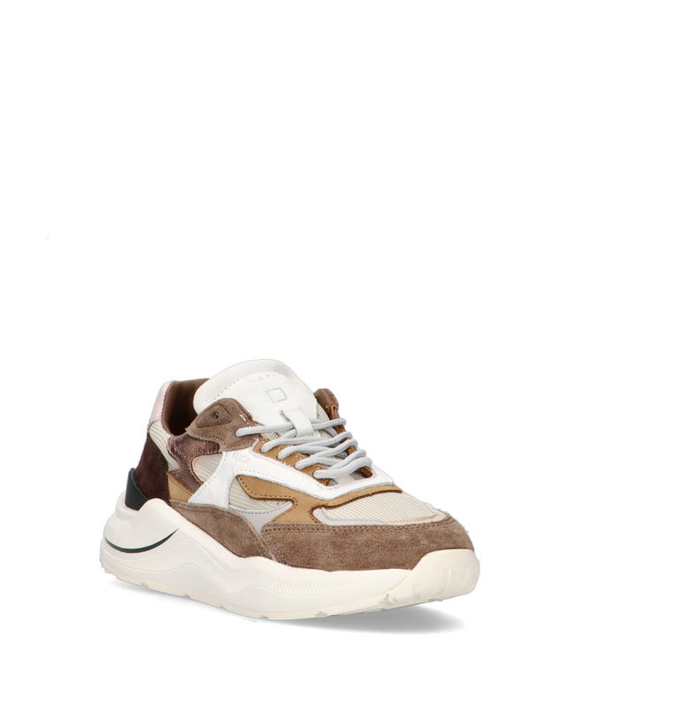 D.A.T.E. Sneaker donna beige