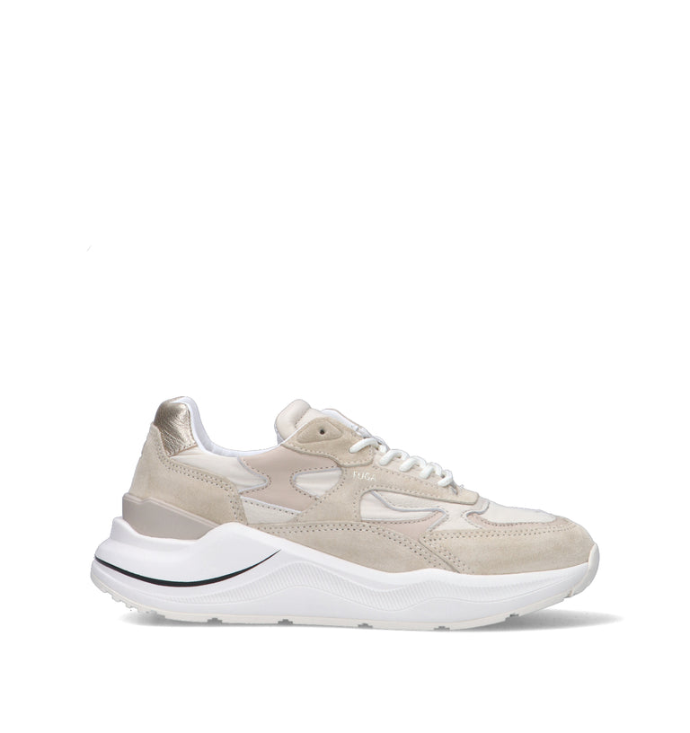 D.A.T.E. Sneaker donna beige