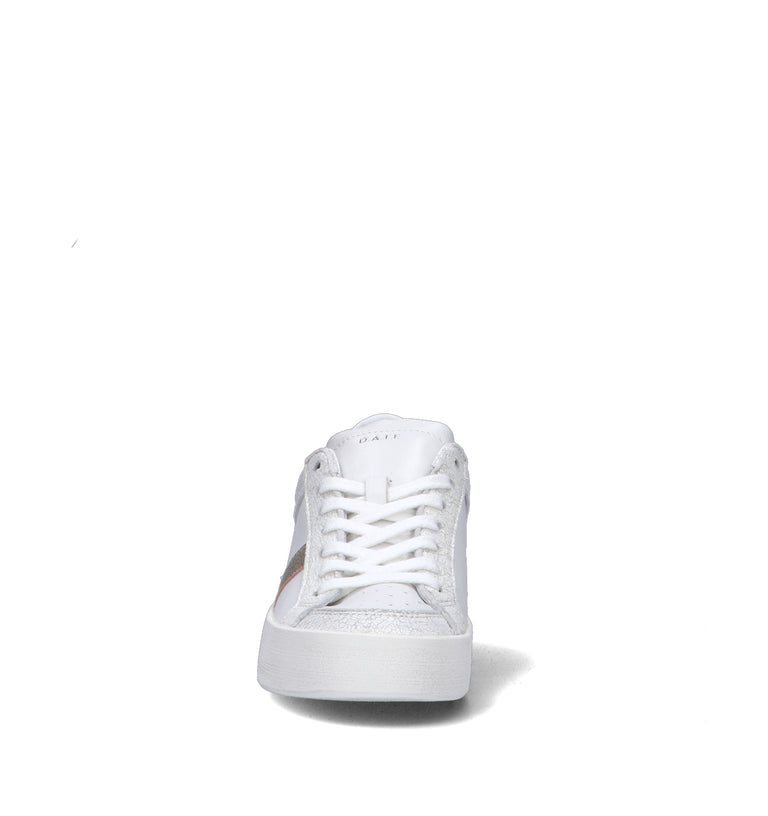 D.A.T.E. Sneaker donna bianca in pelle