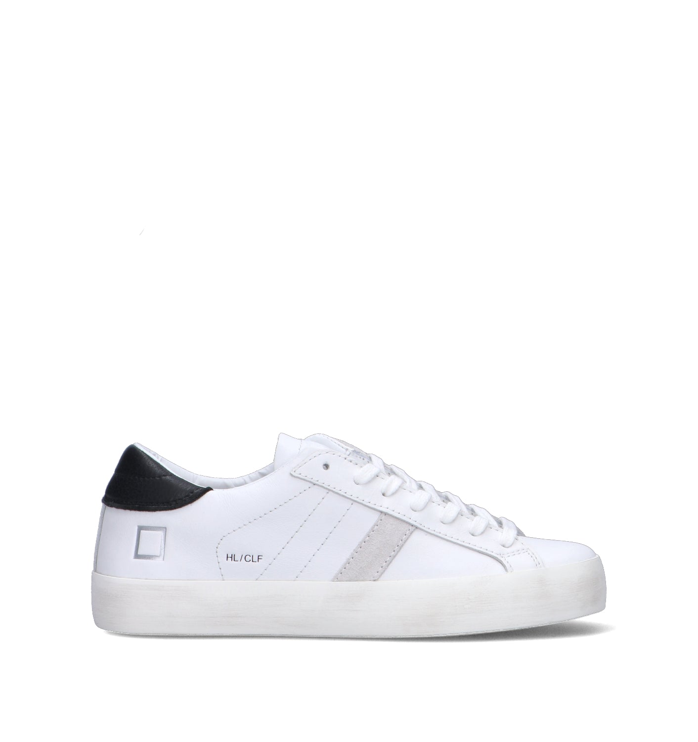 D.A.T.E. Sneaker donna bianca in pelle