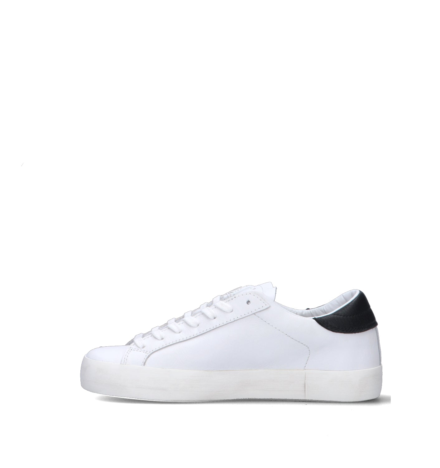 D.A.T.E. Sneaker donna bianca in pelle