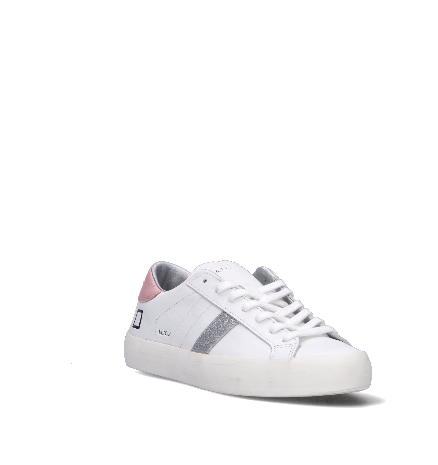 D.A.T.E. Sneaker donna bianca in pelle