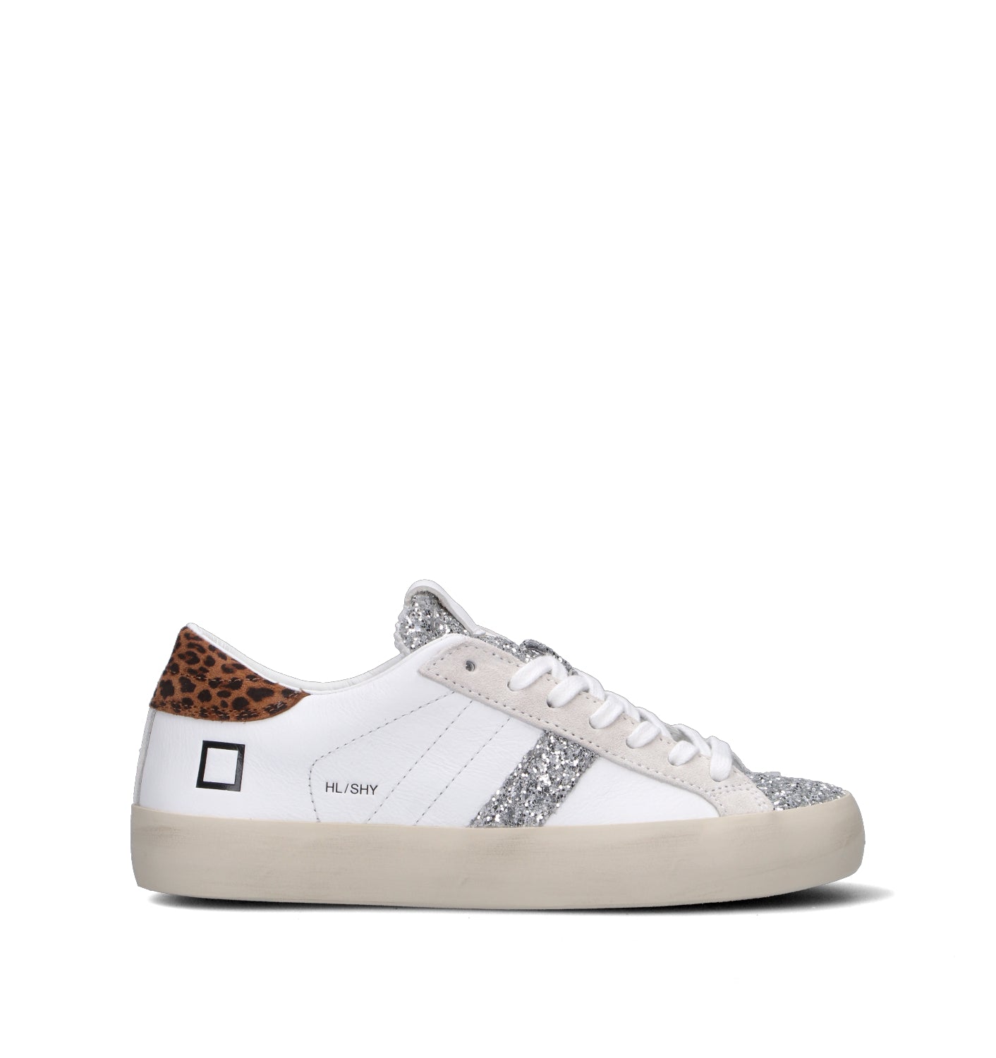 D.A.T.E. Sneaker donna bianca in pelle
