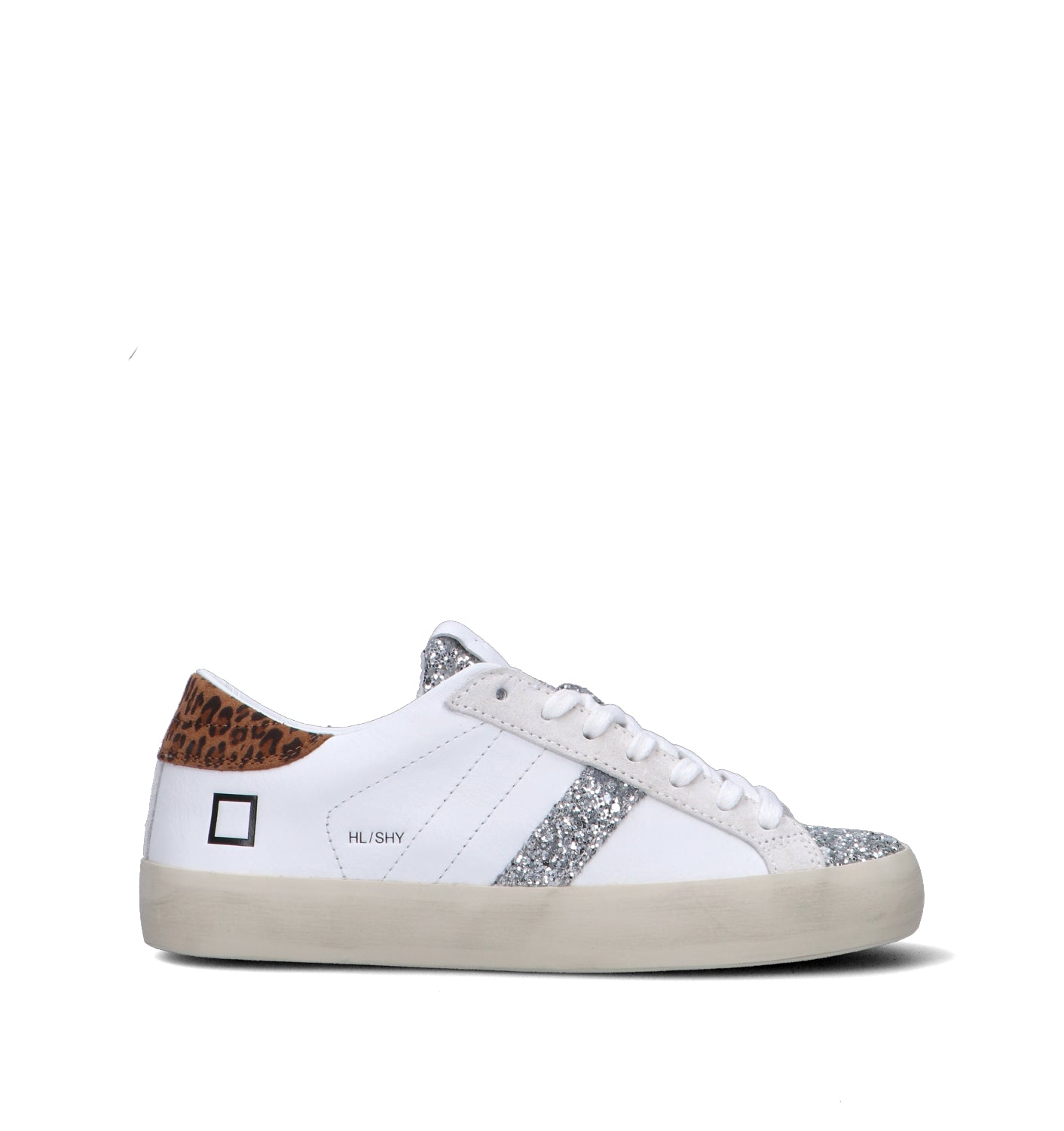 D.A.T.E. Sneaker donna bianca in pelle