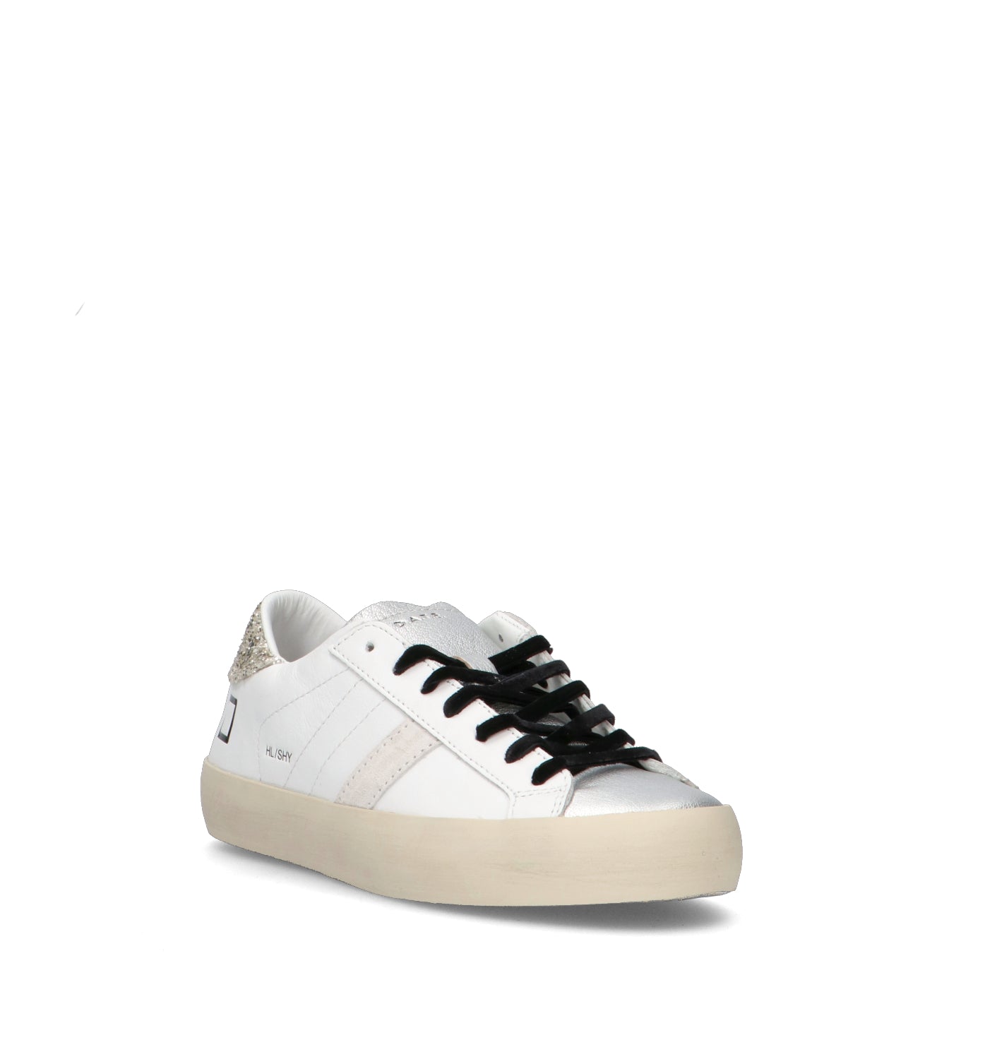 D.A.T.E. Sneaker donna bianca in pelle