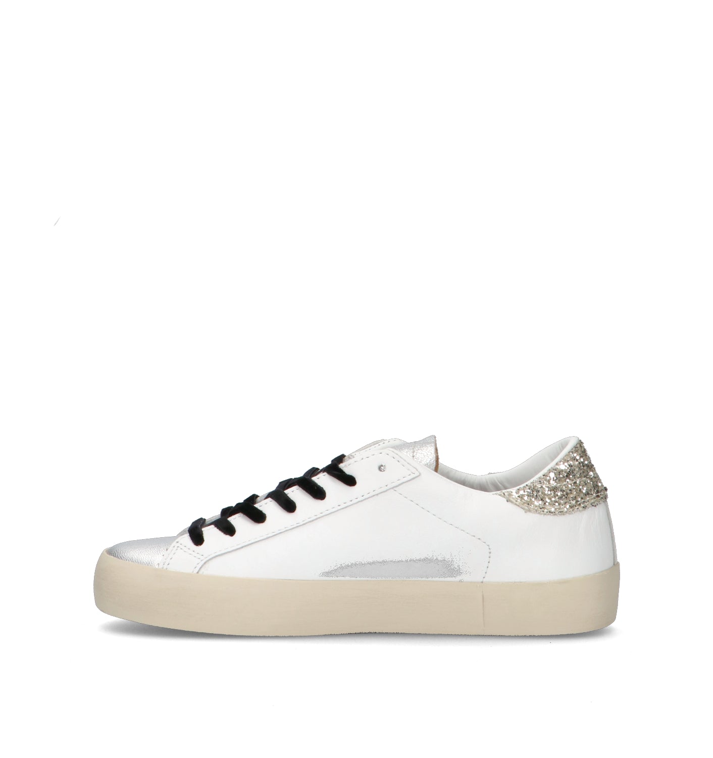 D.A.T.E. Sneaker donna bianca in pelle