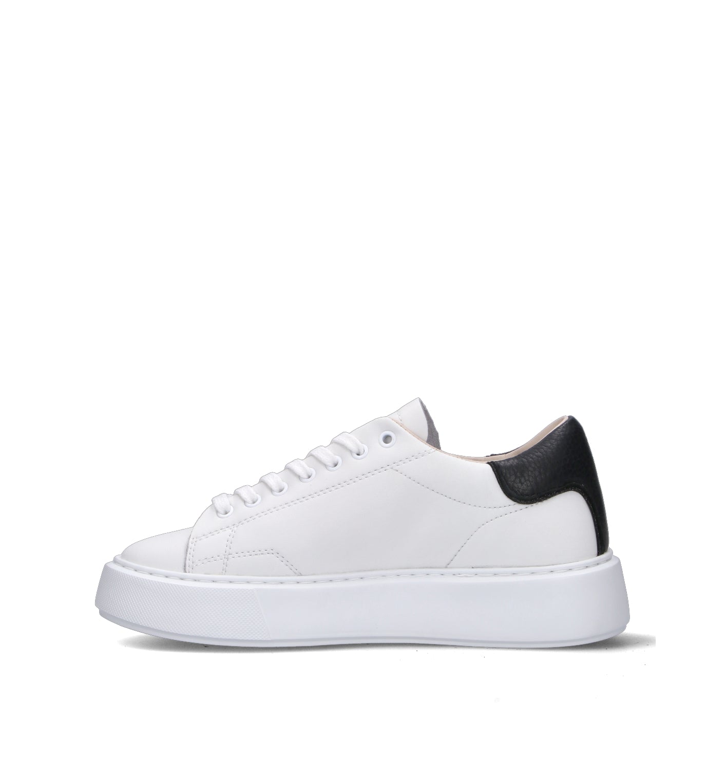 D.A.T.E. Sneaker donna bianca in pelle