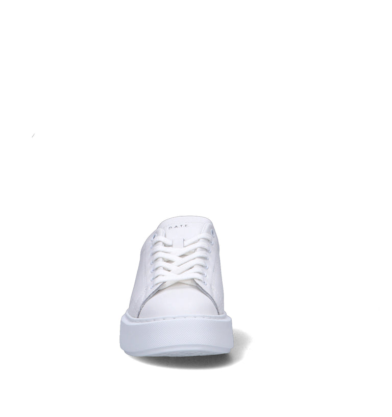 D.A.T.E. Sneaker donna bianca in pelle