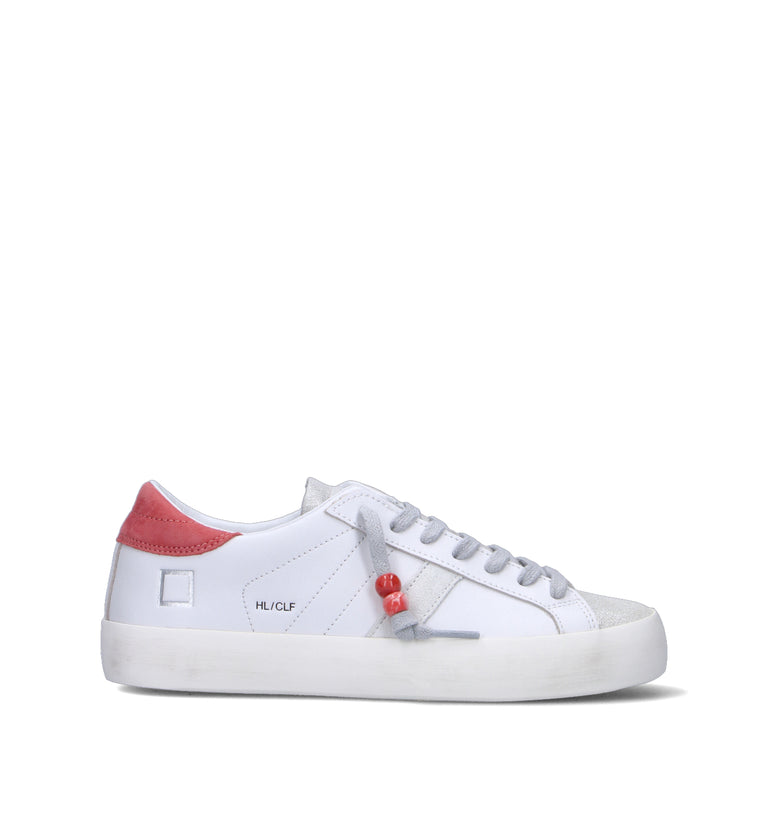 D.A.T.E. Sneaker donna bianca in pelle