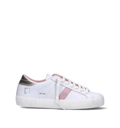 D.A.T.E. Sneaker donna bianca in pelle