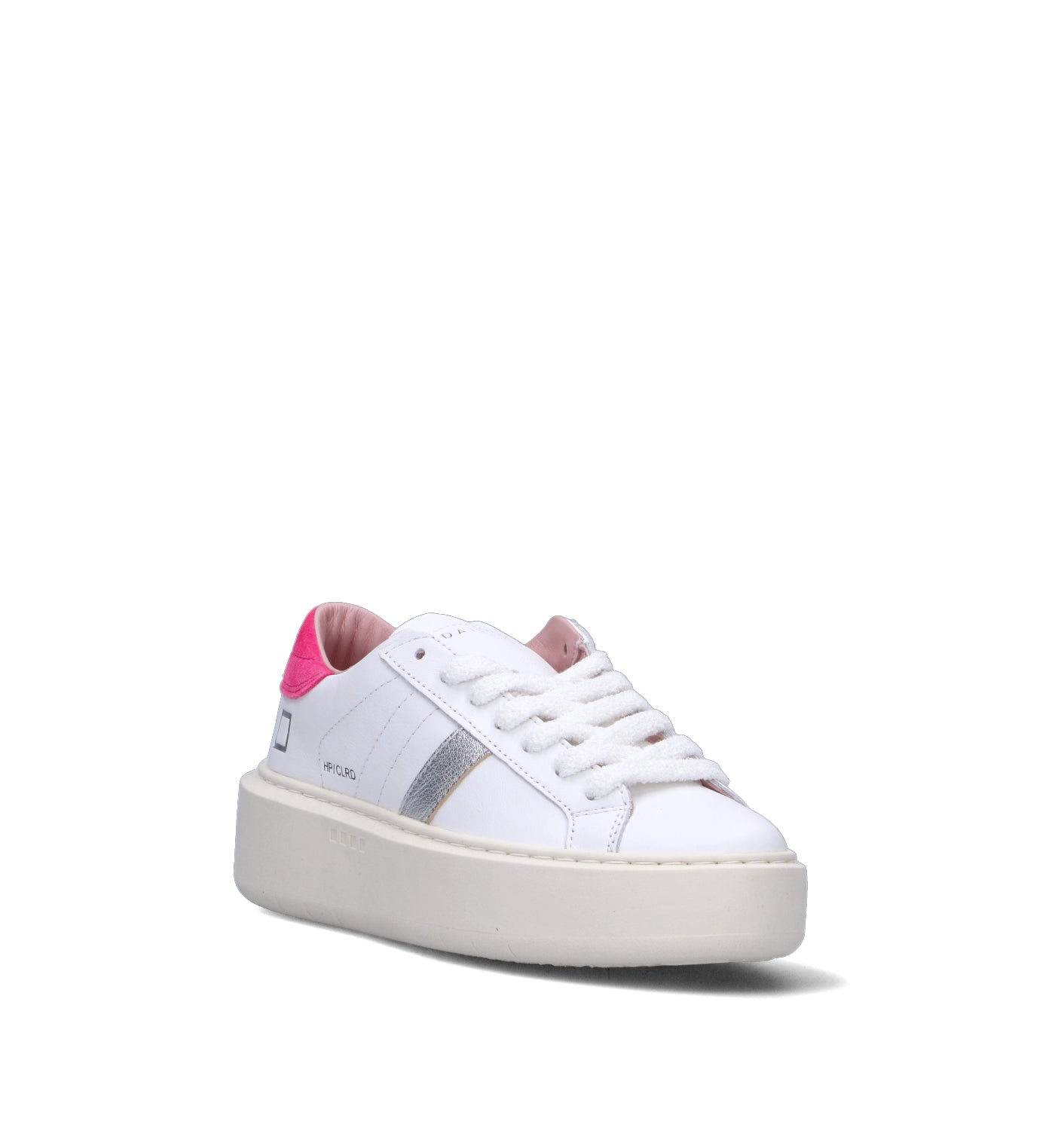 D.A.T.E. Sneaker donna bianca/fucsia