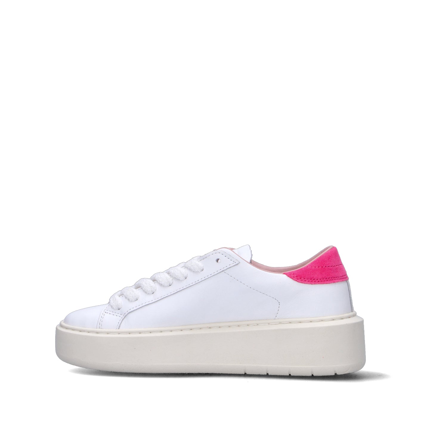 D.A.T.E. Sneaker donna bianca/fucsia