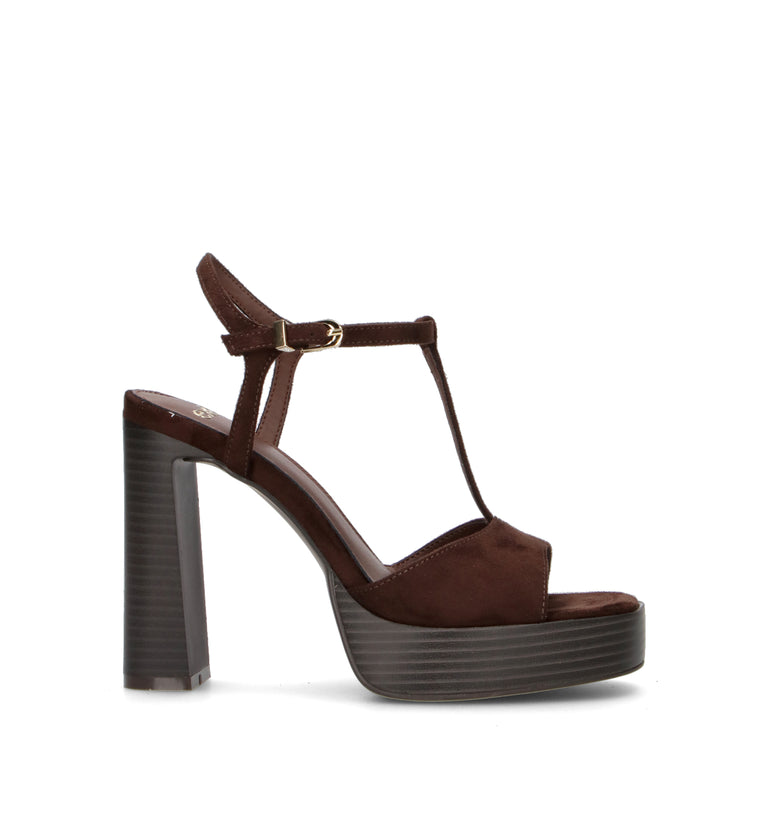 EXE Sandalo donna marrone