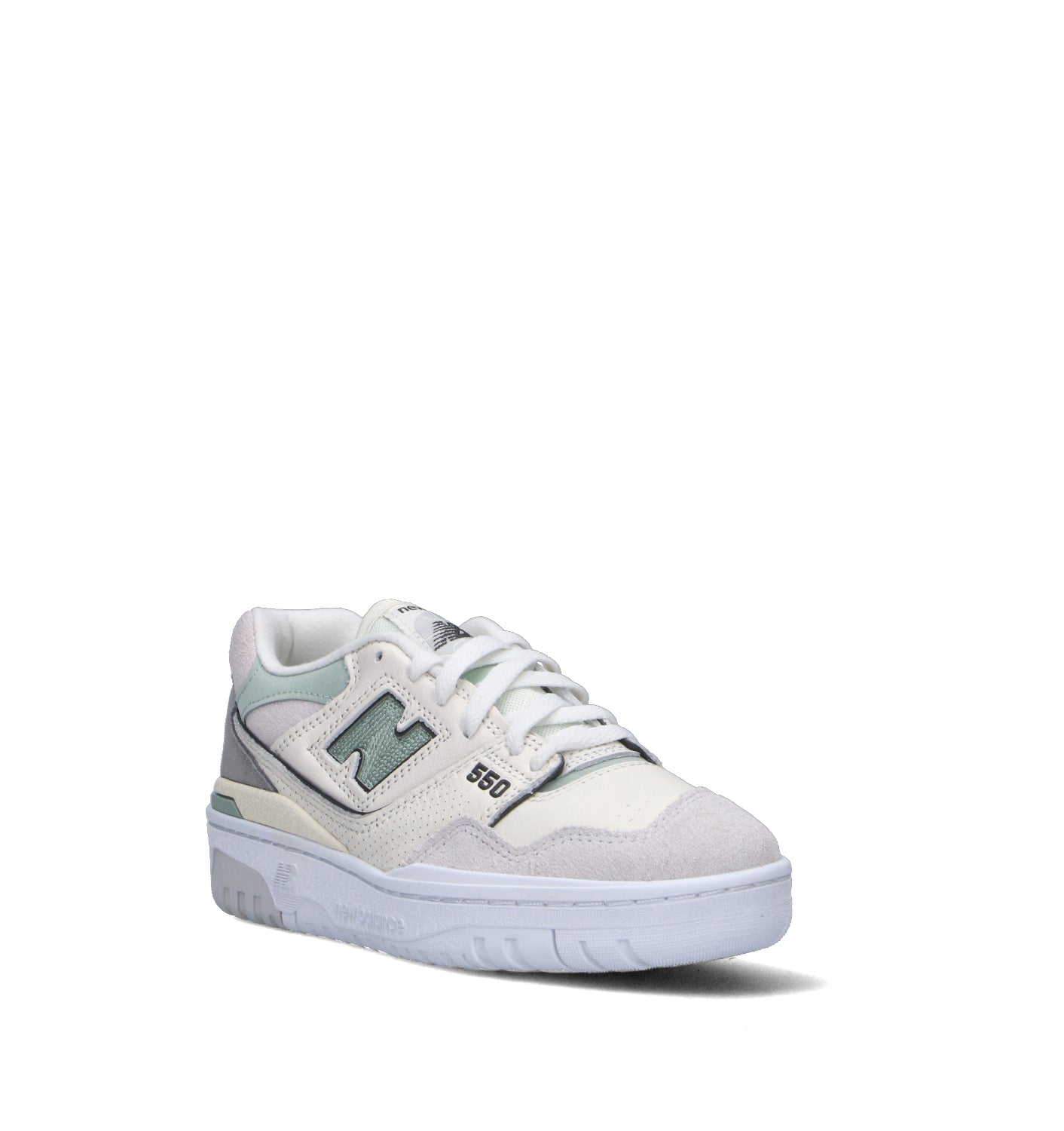 NEW BALANCE 550 Sneaker donna bianca in pelle