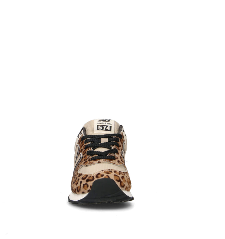 NEW BALANCE 574 Sneaker donna leopardato