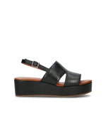VUEVA Sandalo donna nero in pelle
