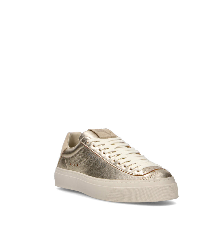 AQUA ALTA Sneaker donna platino in pelle