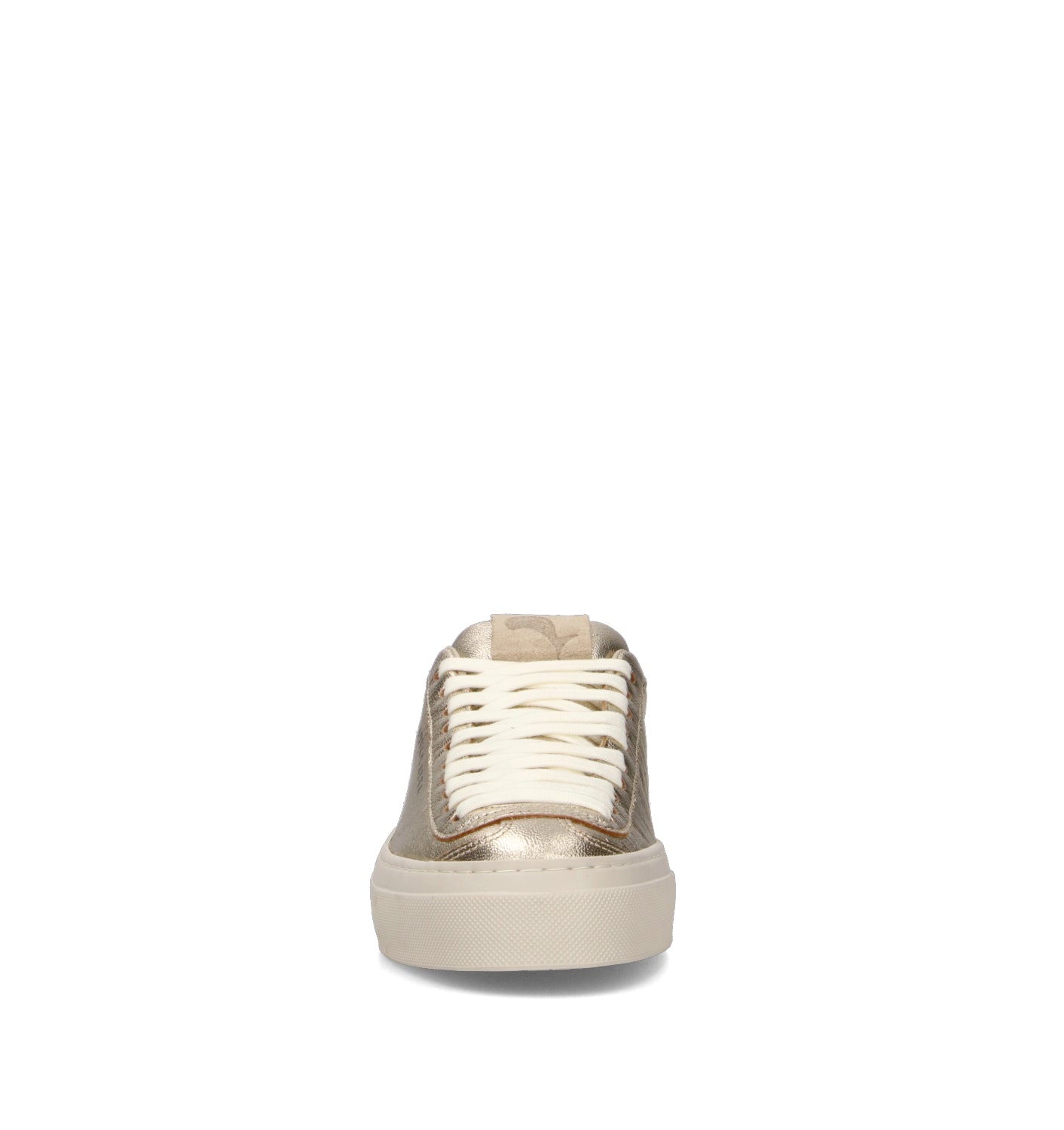 AQUA ALTA Sneaker donna platino in pelle