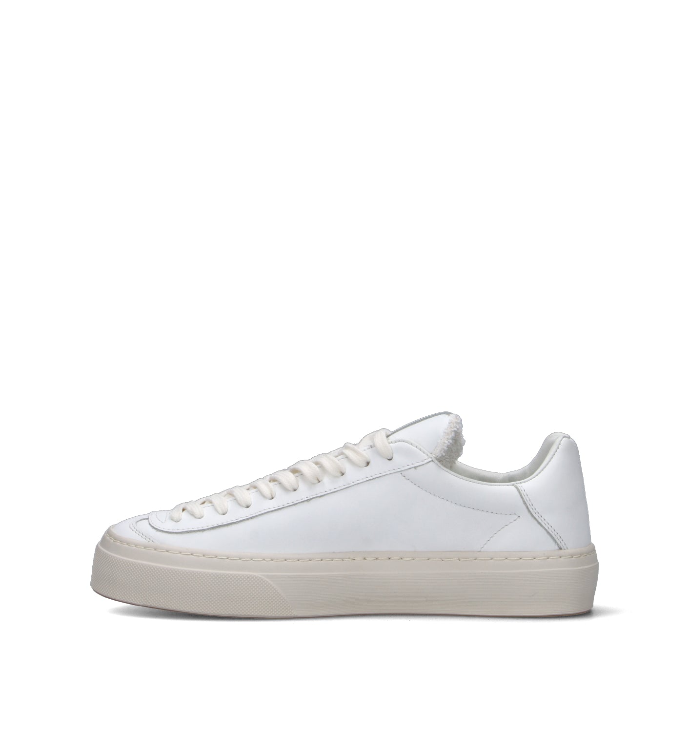 AQUA ALTA Sneaker donna bianca in pelle