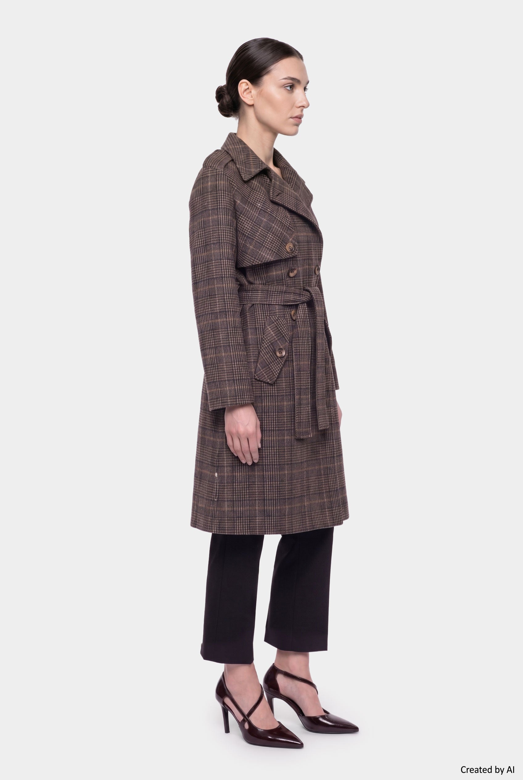 LIU JO Cappotto donna marrone