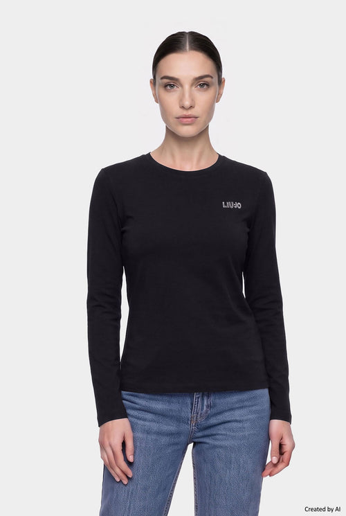 LIU JO Maglia donna nera