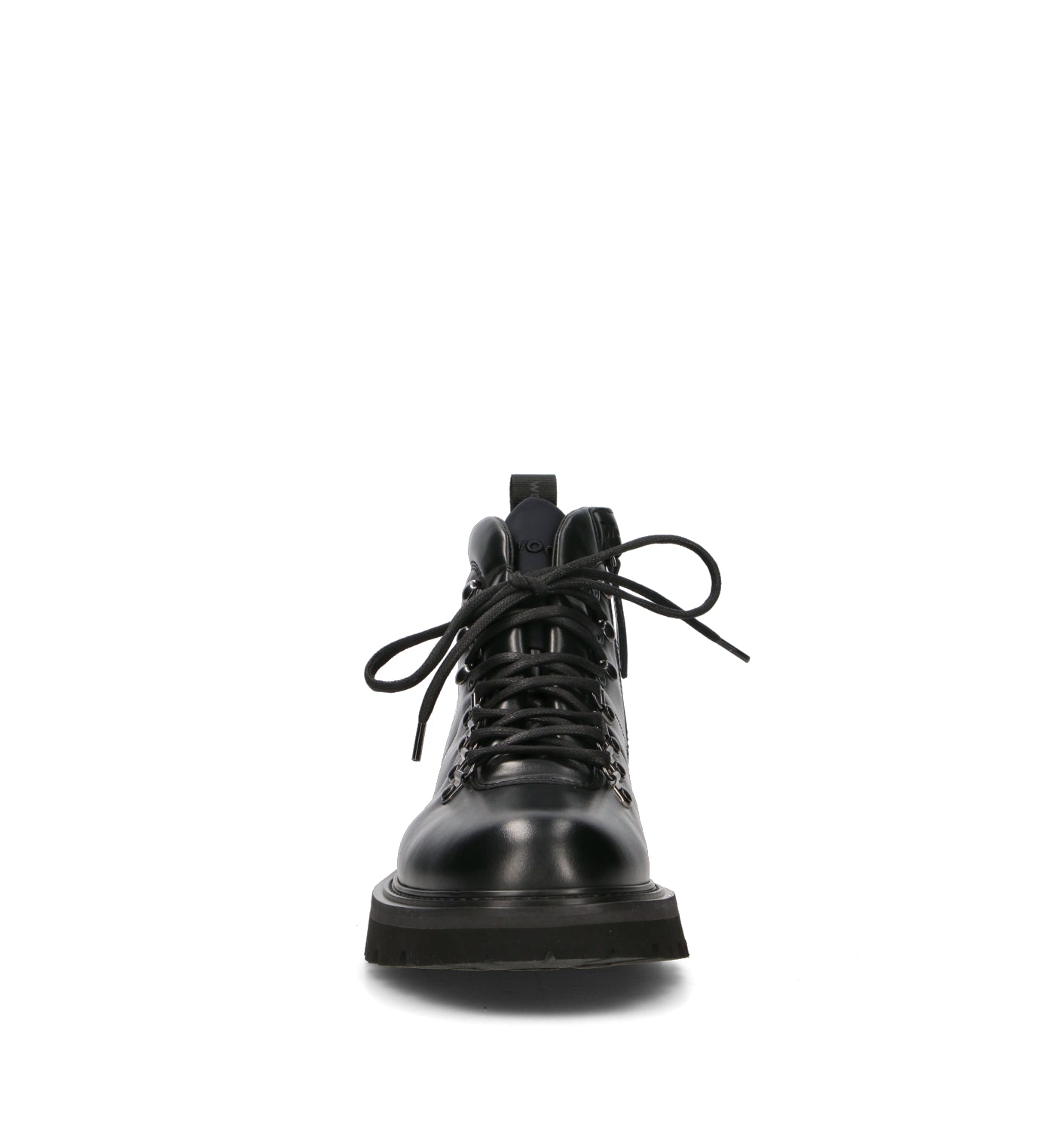 WOOLRICH Polacco uomo nero in pelle
