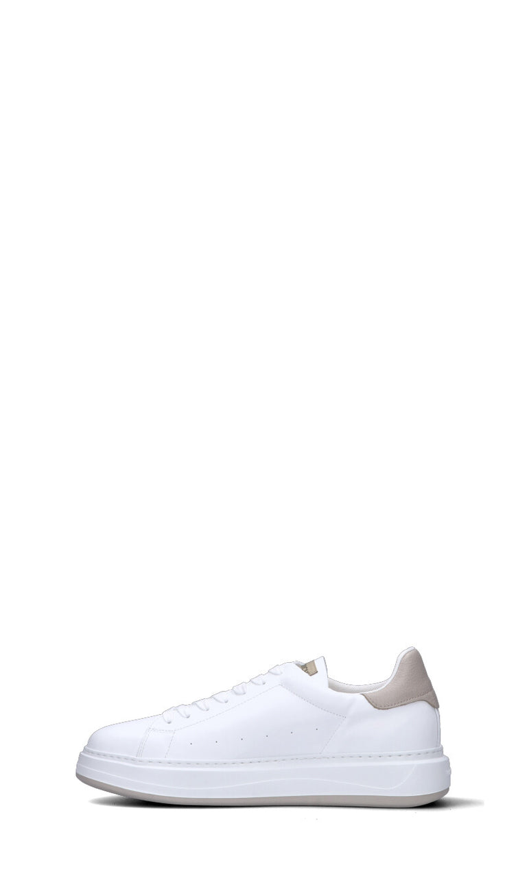 WOOLRICH Sneaker uomo bianca/beige in pelle