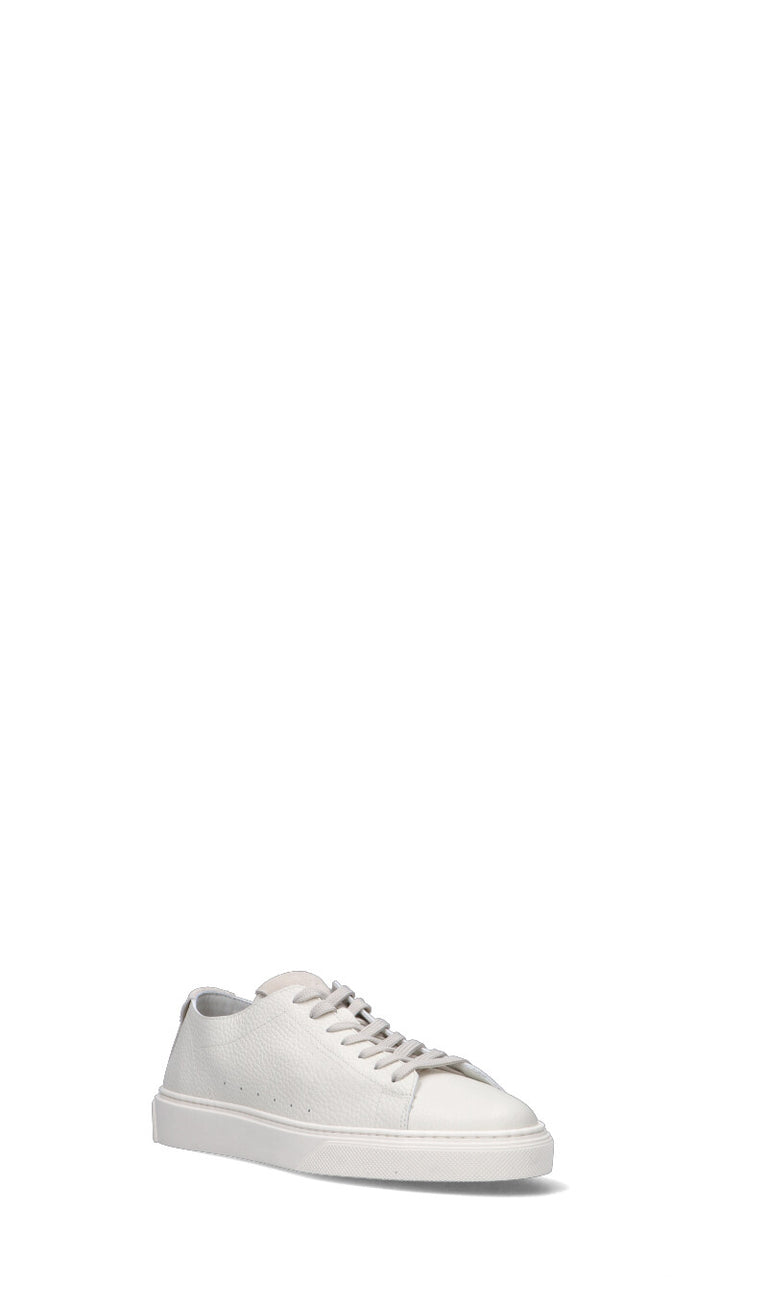 WOOLRICH  Sneaker uomo bianca in pelle