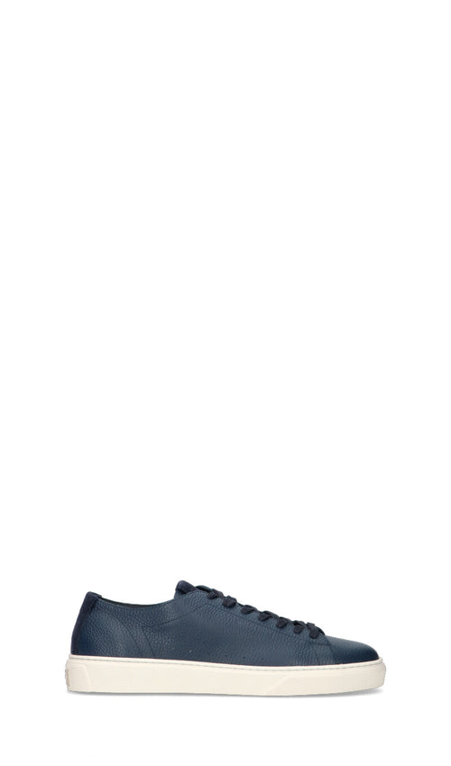 WOOLRICH  Sneaker uomo blu in pelle