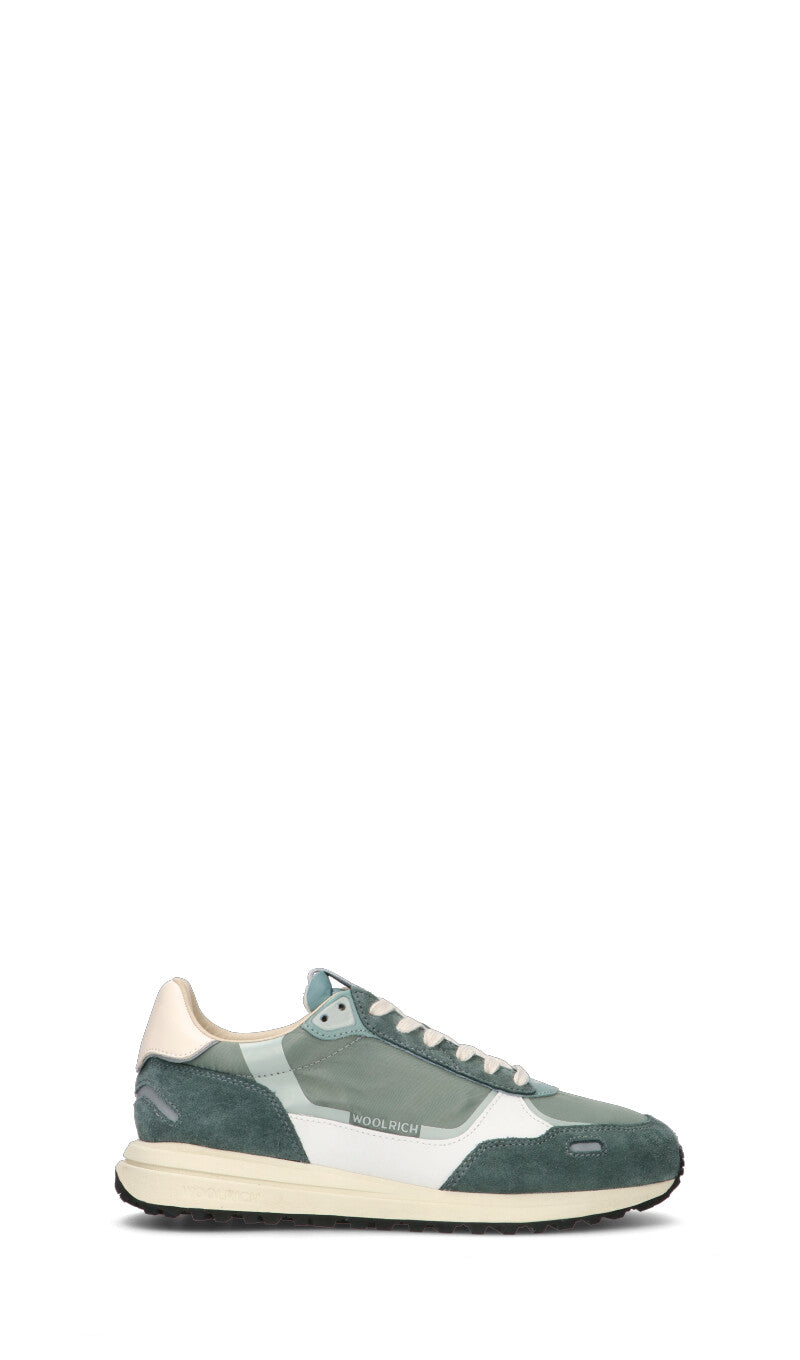 WOOLRICH Sneaker uomo bianca/verde