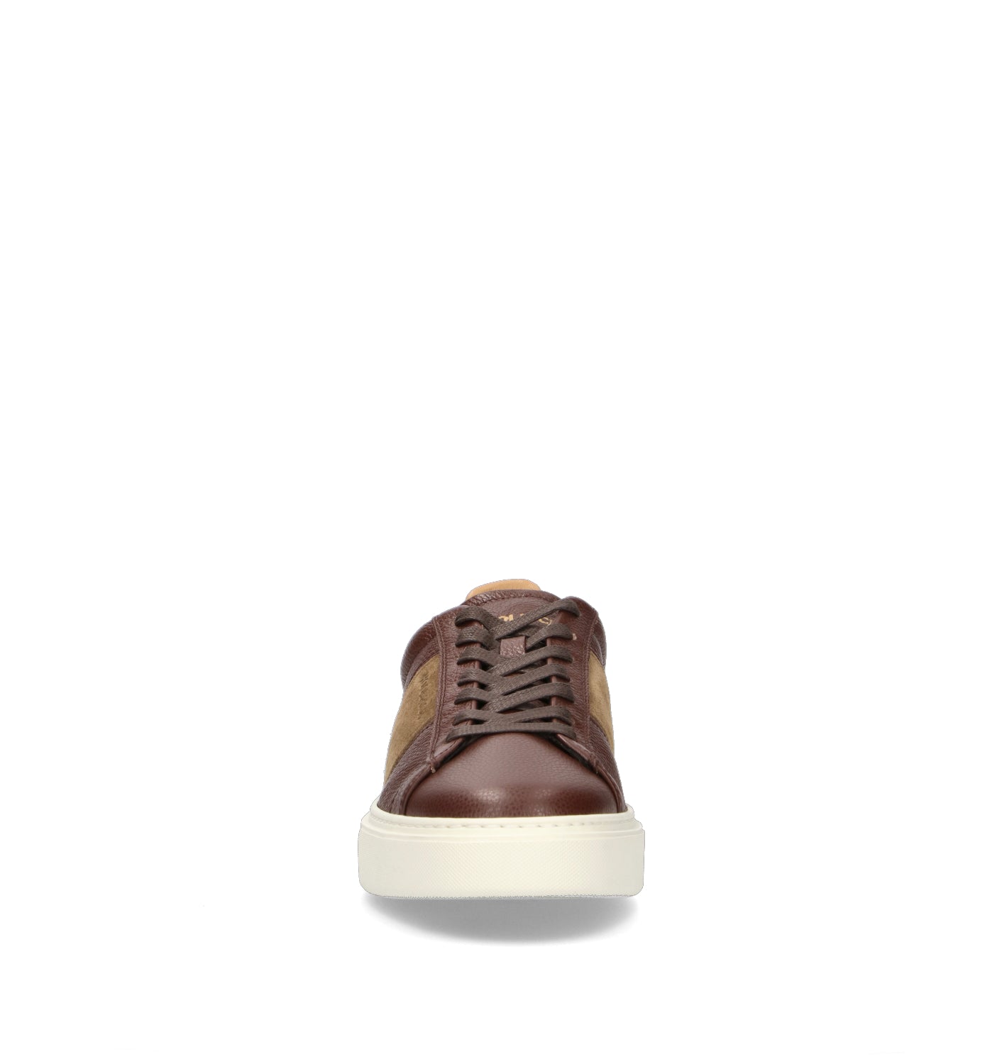 WOOLRICH Sneaker uomo marrone in pelle