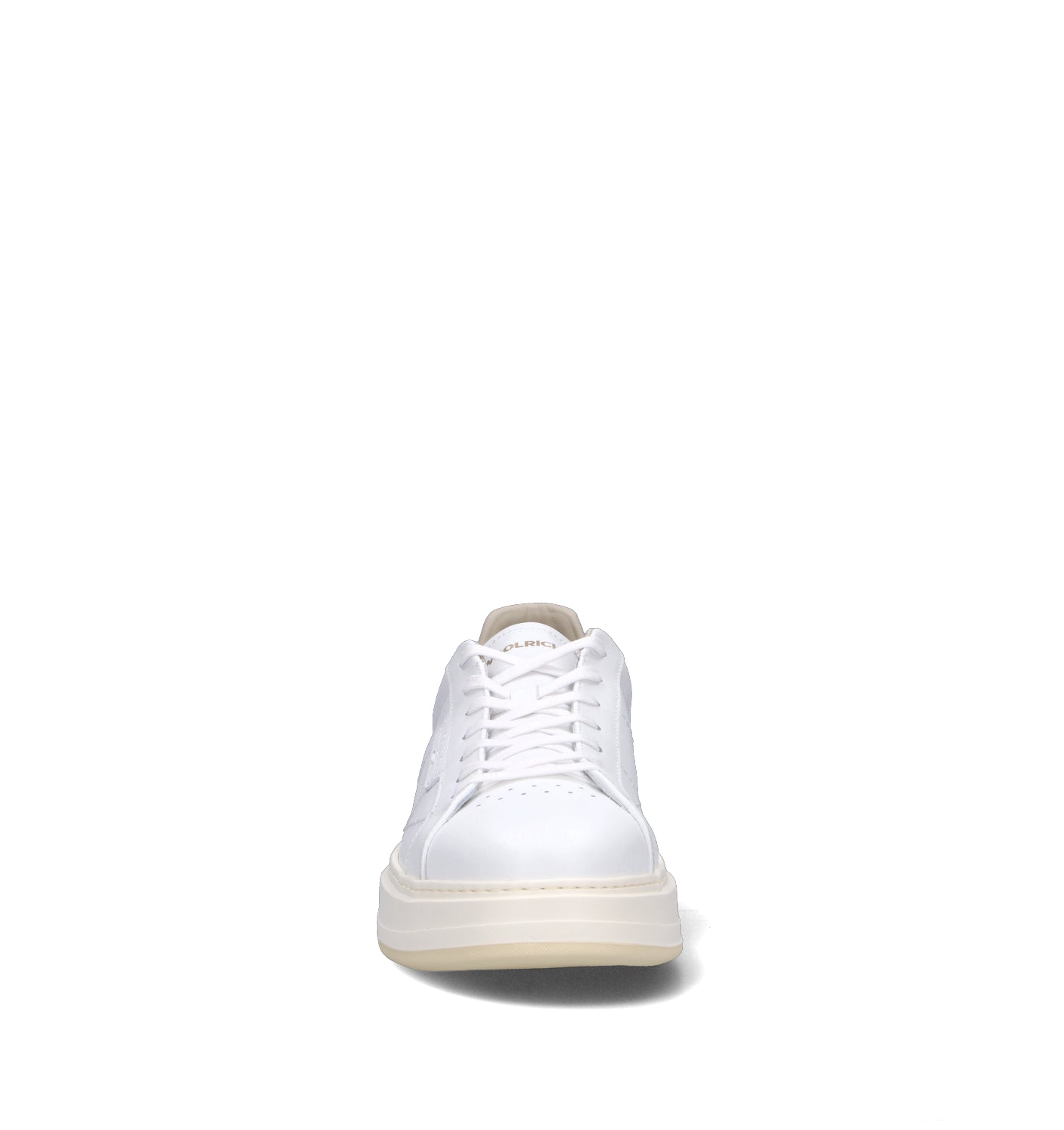 WOOLRICH Sneaker uomo bianca in pelle