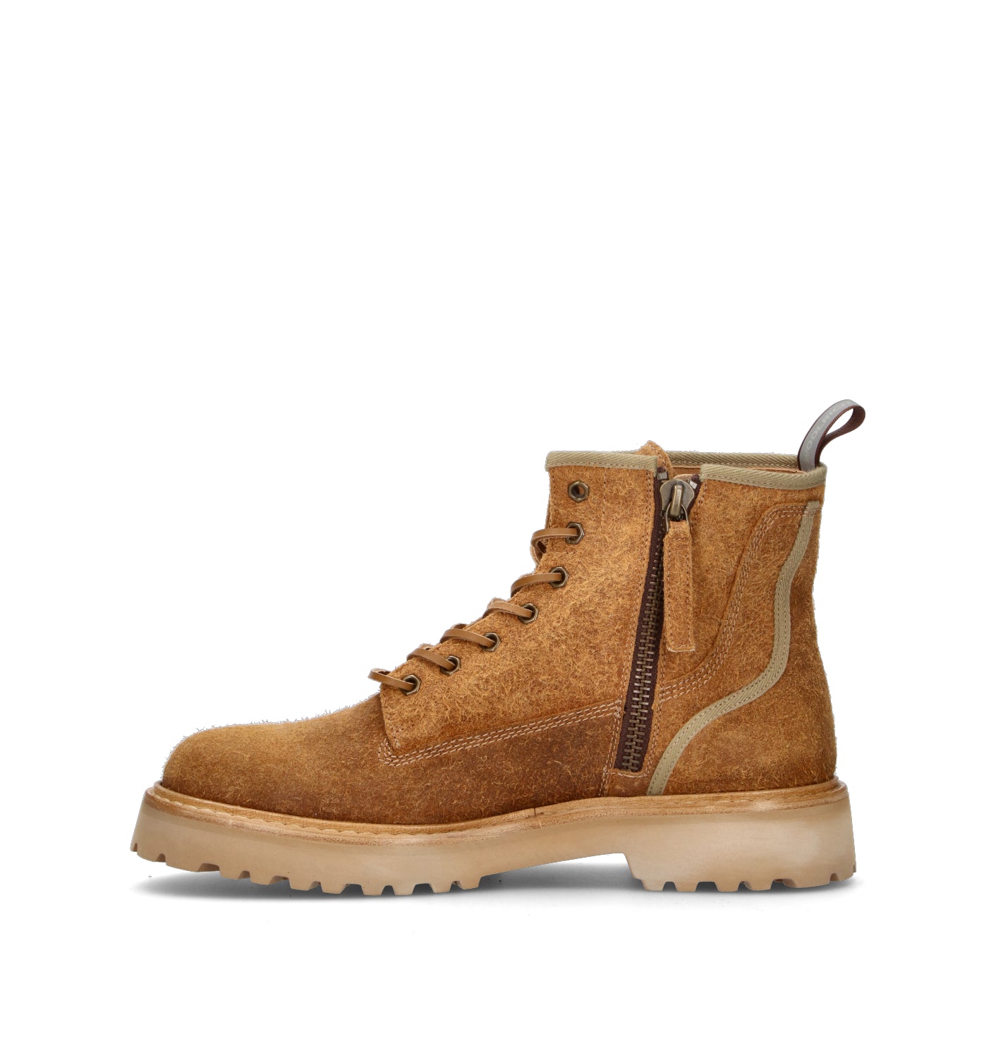 WOOLRICH Polacco uomo cognac in suede