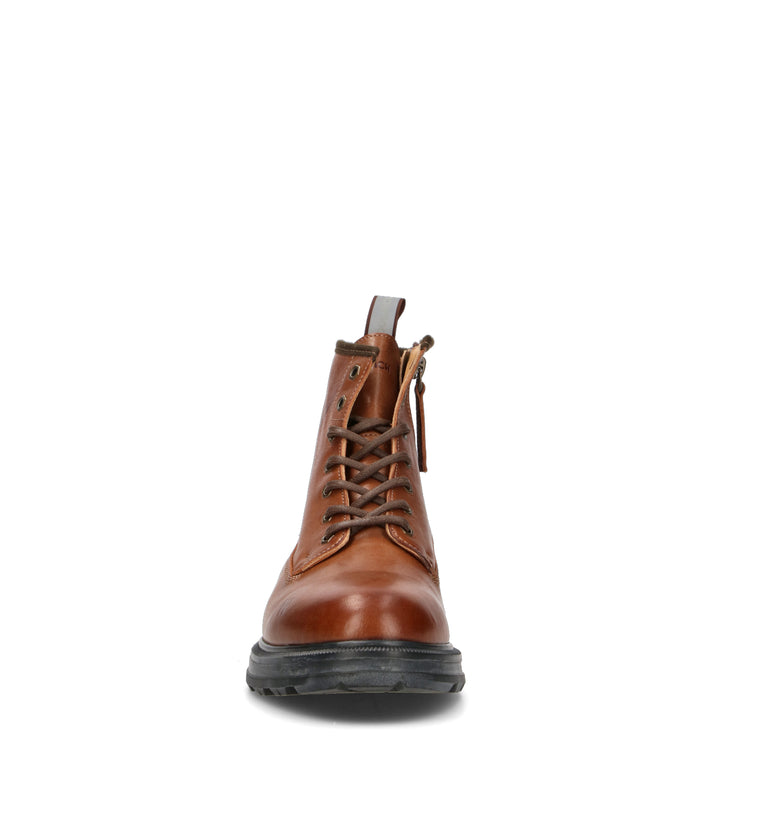 WOOLRICH Anfibio uomo cognac in pelle