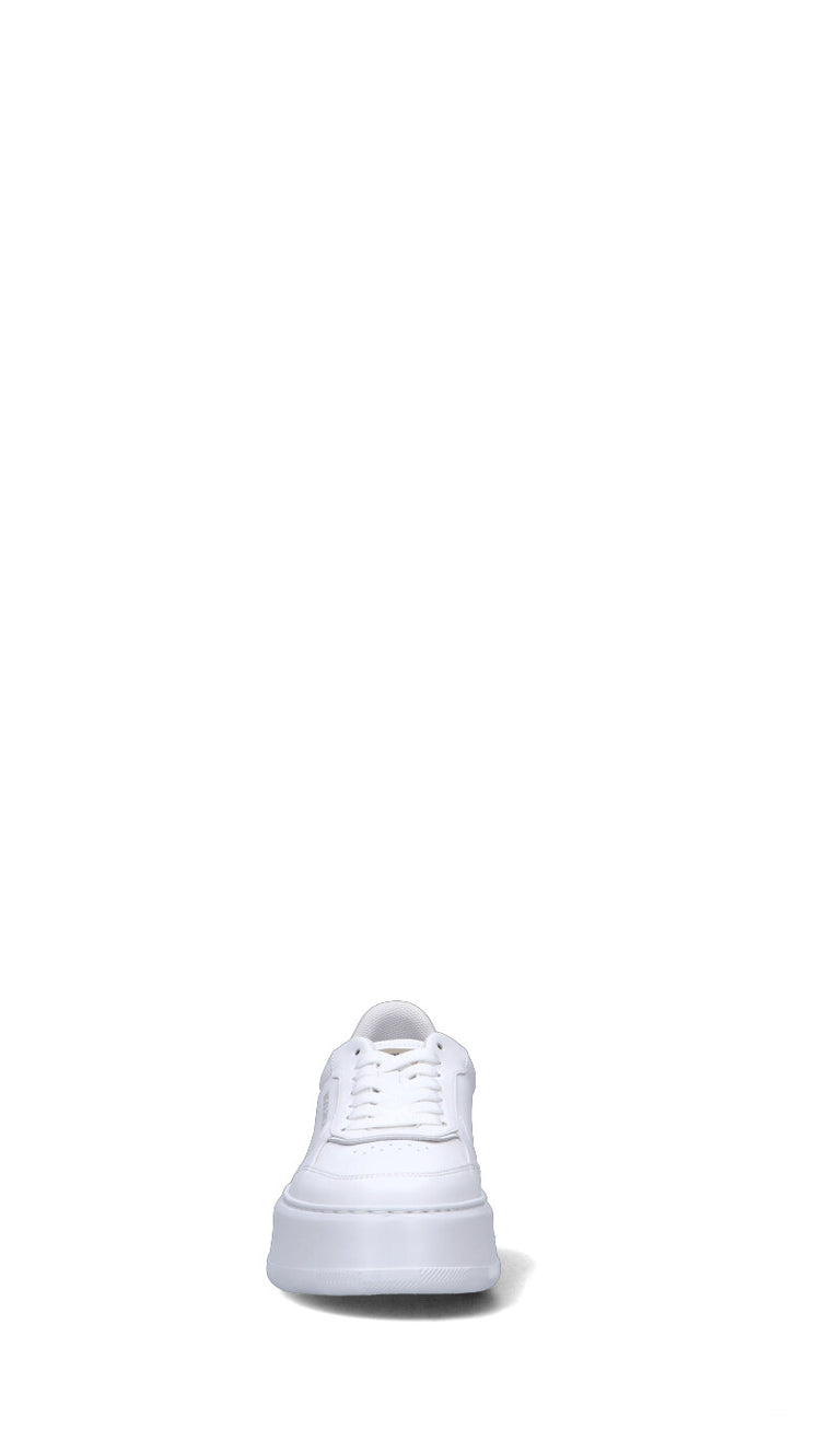 WOOLRICH  Sneaker donna bianca in pelle