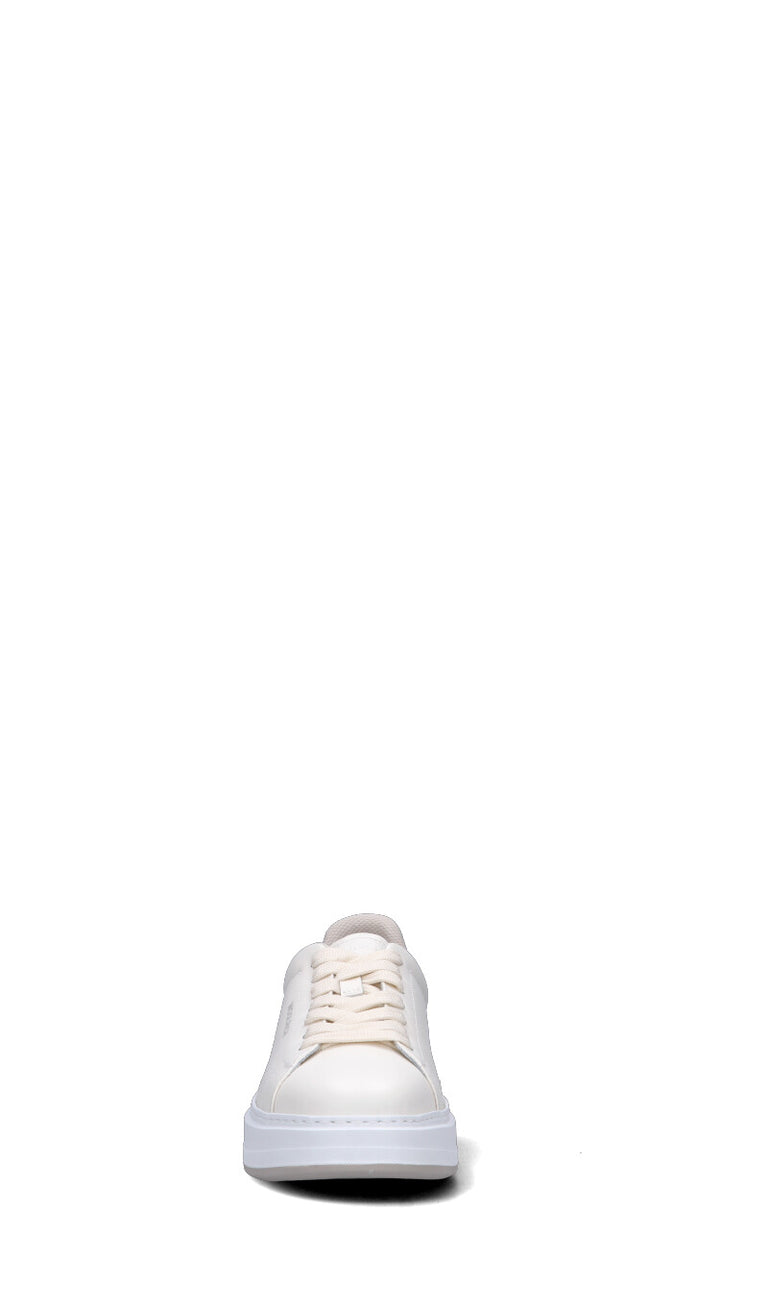 WOOLRICH Sneaker donna bianca in pelle