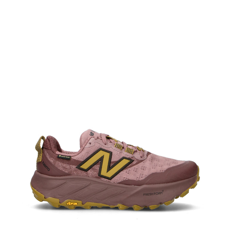 NEW BALANCE HIERRO Scarpa trail running donna rosa antico in gore-tex