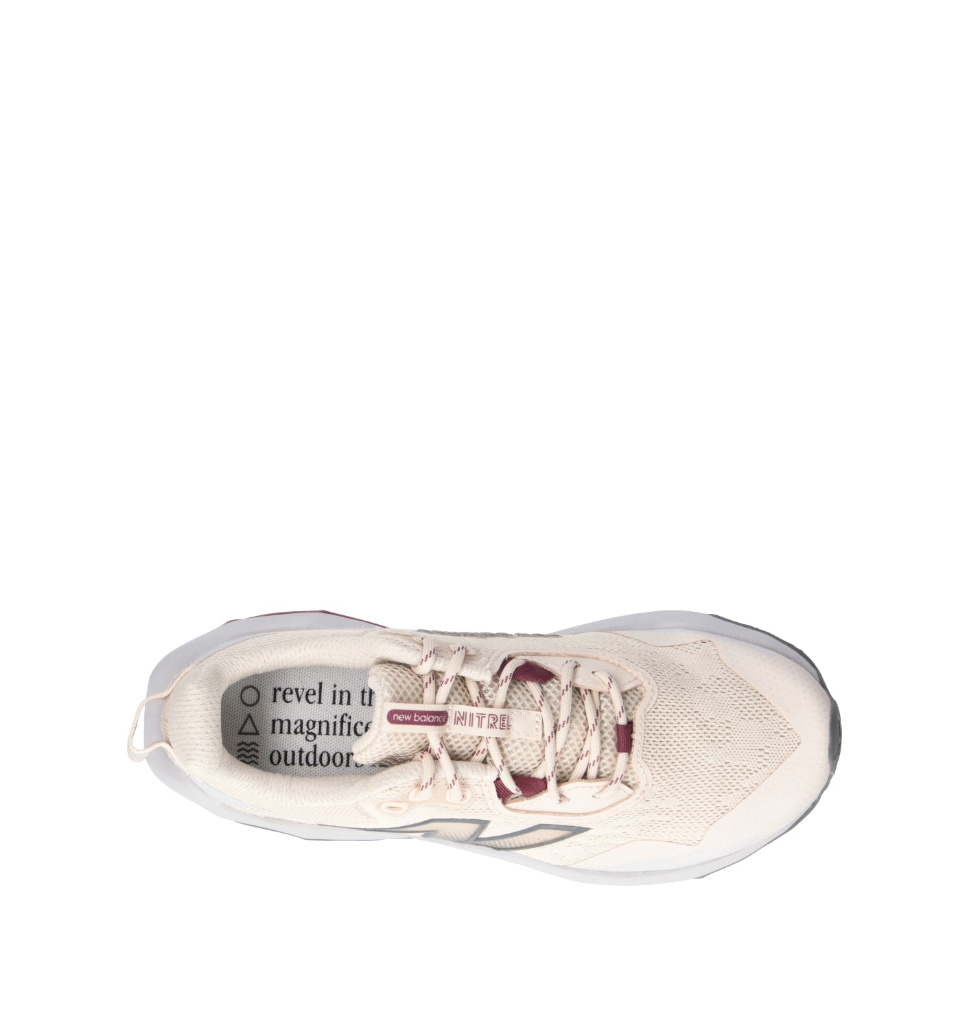 NEW BALANCE NITREL Scarpa running donna panna