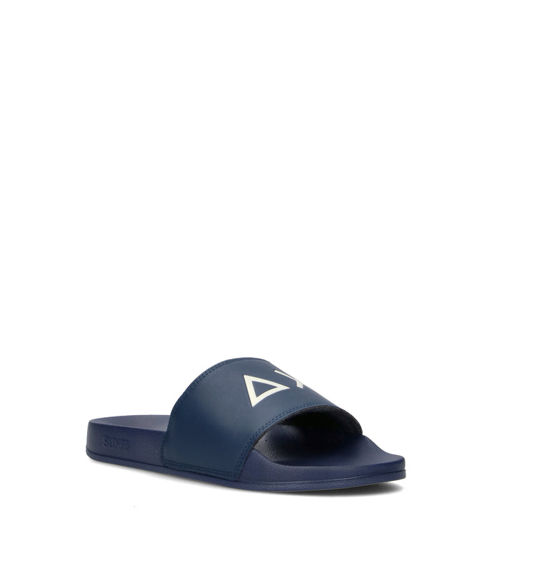 SUN68 Ciabatta uomo blu