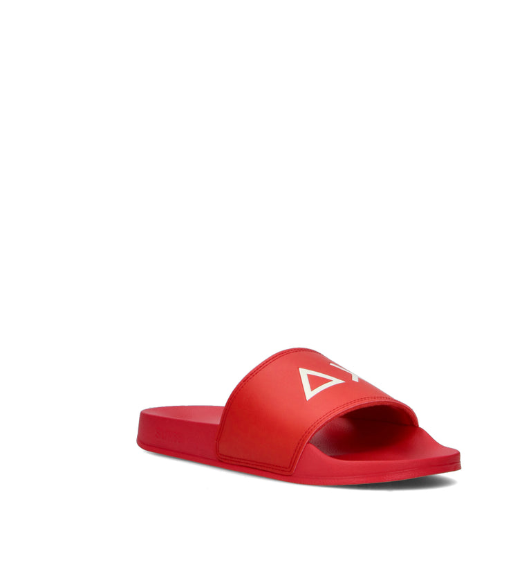 SUN68 Ciabatta uomo rossa